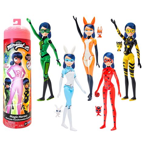 miraculous ladybug dolls|Miraculous Ladybug Magic Heroez Marinette Transforms Into .
